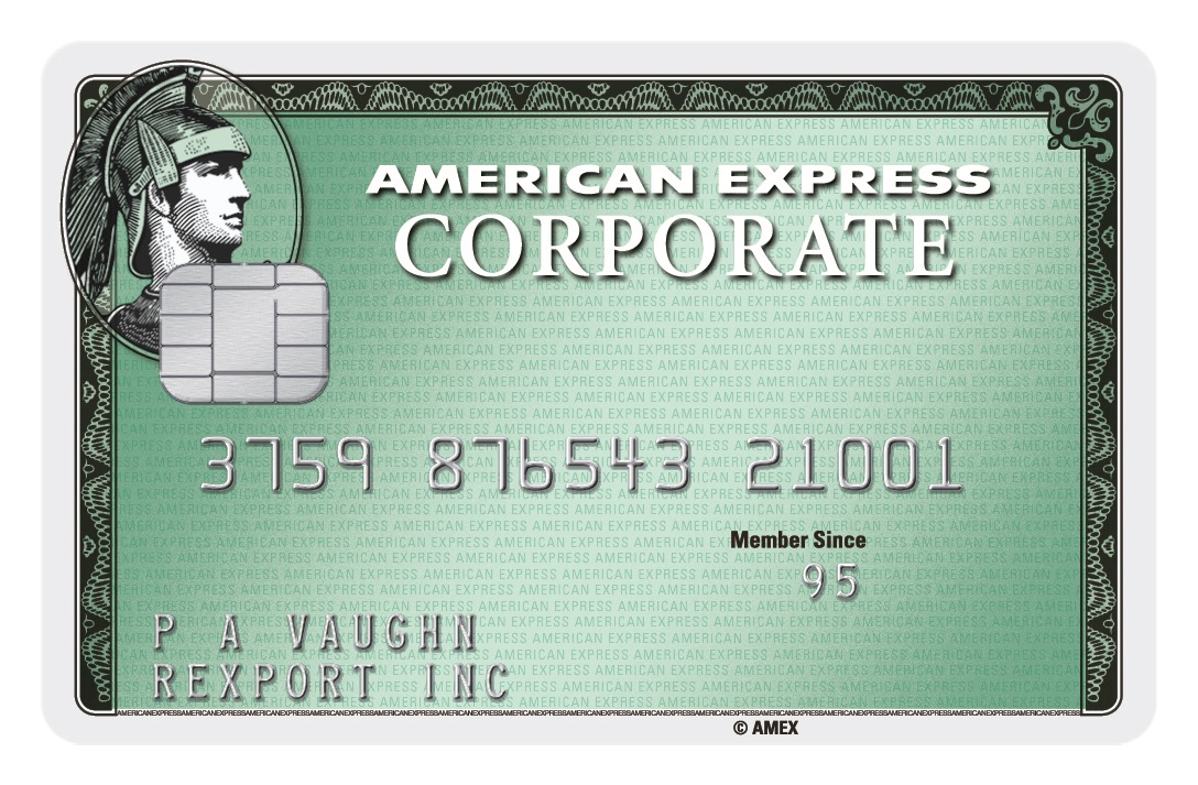 American Express Corporate Card | American Express kort | Tidaholms